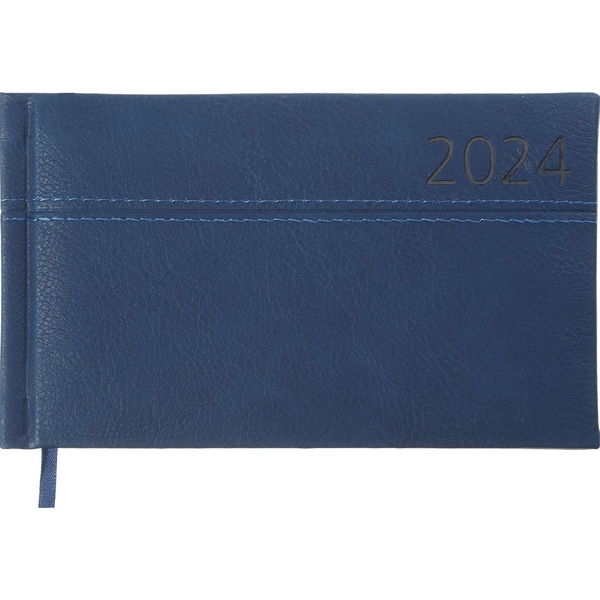 Щоденник датований Buromax Orion 2024 153х87 мм синій (BM.2906-02) - Pampik