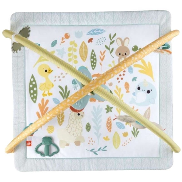 Развивающий коврик Fisher-Price Первые прикосновения ребенка (HRB15) - Pampik - 2