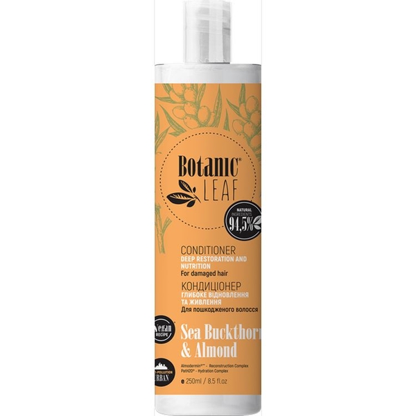 Кондиціонер Botanic Leaf Глибоке відновлення та живлення для пошкодженого волосся 250 мл - Pampik