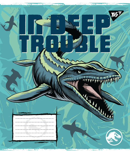 Набор тетрадей Yes Jurassic world А5, в линейку, 12 листов, 25 шт. (767225) - Pampik - 3