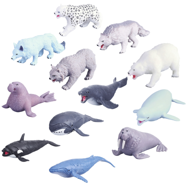 Стретч-іграшка #sbabam Legend of animals Максі Полярні хижаки в асортименті (102/CN22) - Pampik