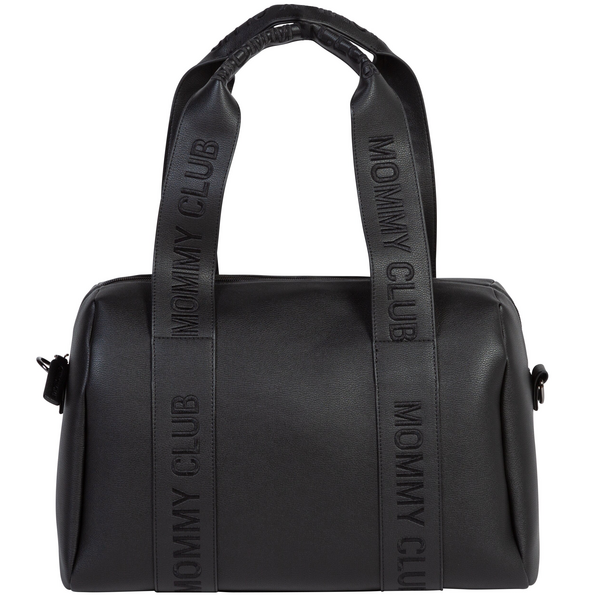 Сумка Childhome Mommy club Signature vegan leather black (CWMCSLBL) - Pampik - 2
