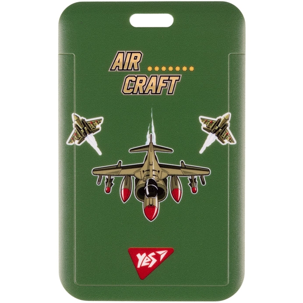 Бейдж Yes Military слайдер без ленты вертикальный (940318) - Pampik - 2