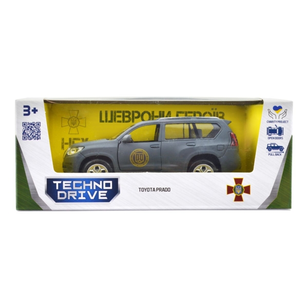 Автомодель TechnoDrive Шевроны Героев Toyota Prado Кара-Даг (KM6189) - Pampik - 13