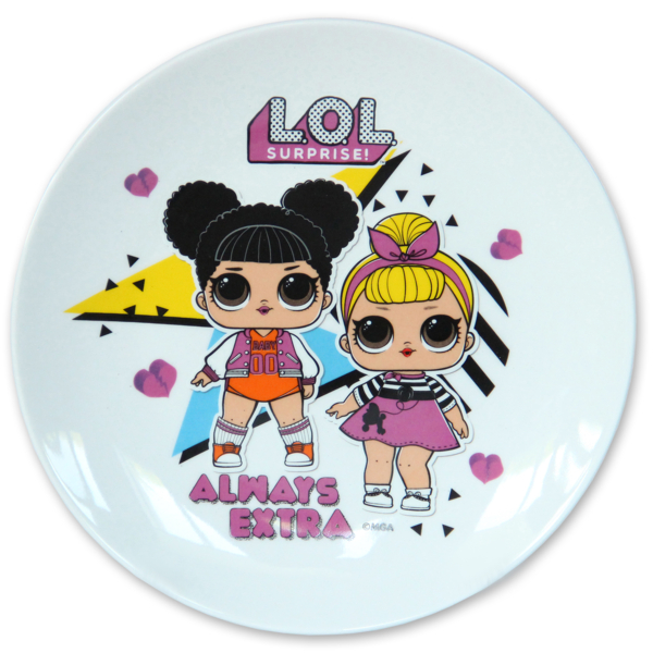 Набір порцеляновий L.O.L.Surprise! Totally awesome 3 предмети (76001100) - Pampik - 4