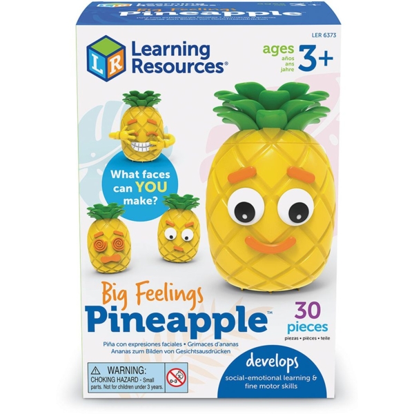 Навчальний ігровий набір Learning Resources Big Feeling Pineapple Що відчуває ананас (LER6373) - Pampik - 10