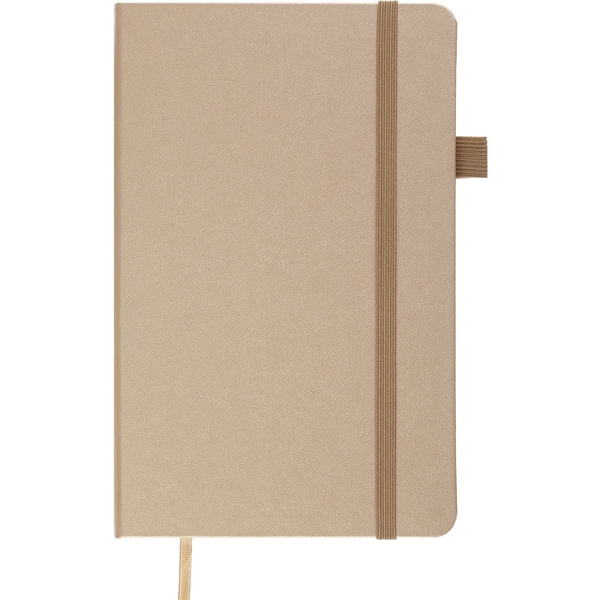 Книга записная Buromax Etalon в точку, 195х125 мм, золотая, 96 листов (BM.291360-23) - Pampik - 2