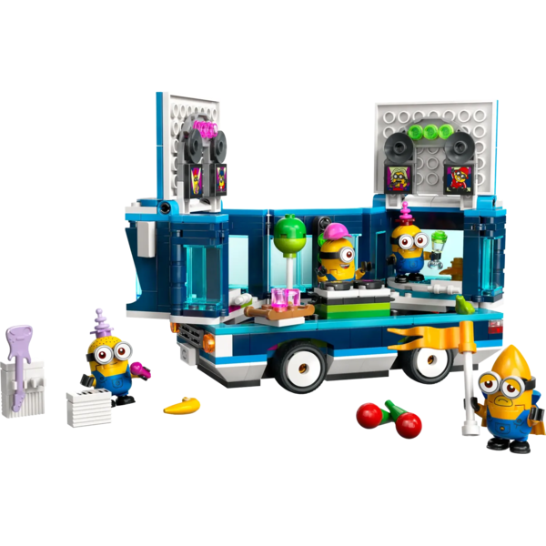 Конструктор LEGO Despicable Me Музичний автобус для вечірок Посіпак, 379 деталей (75581) - Pampik - 2