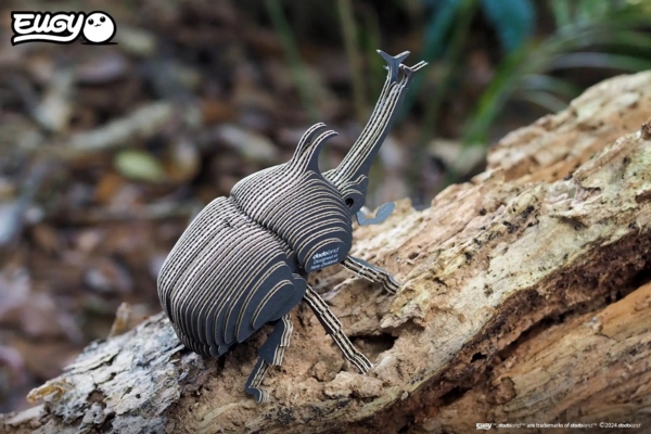 Збірна 3Д модель Eugy Зоопарк Жук-носоріг (XEG-113) - Pampik - 9