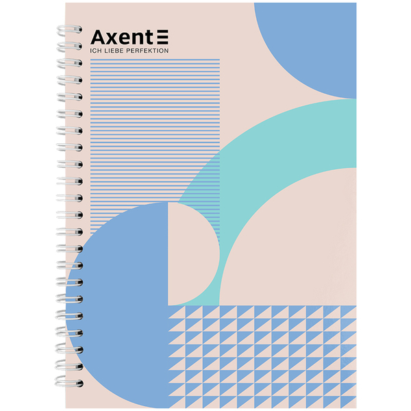 Блокнот на спирали Axent №20 клетка 96 листов (8032-20-A) - Pampik