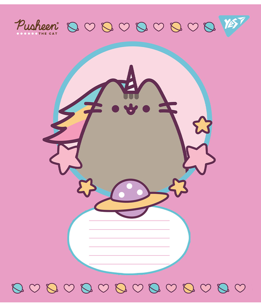Набор тетрадей Yes Pusheen А5, в линейку, 12 листов, 25 шт. (766951) - Pampik - 3