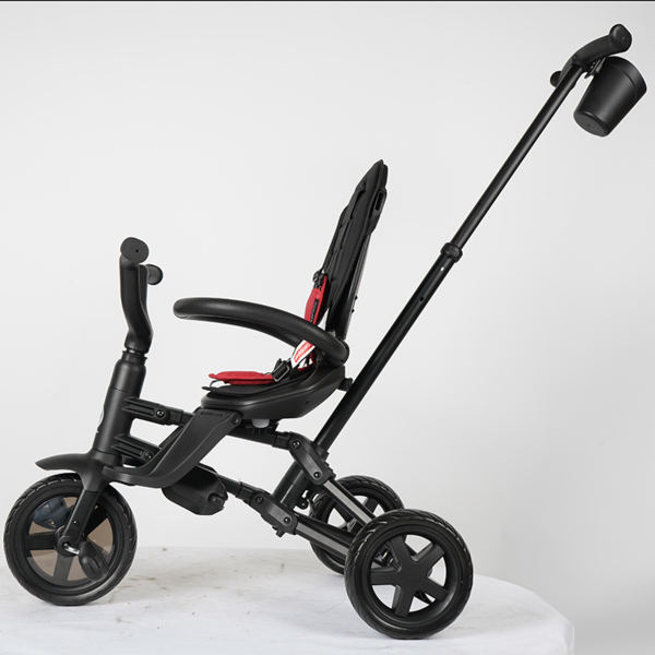 Велосипед складаний триколісний дитячий Qplay Nova Niello Red (S700-12Nova+EvaRed) - Pampik - 12