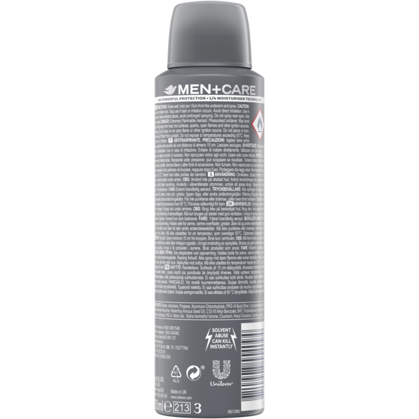 Антиперспирант Dove Men+ Care Минеральная пудра и сандаловое дерево, аэрозоль, 150 мл - Pampik - 2