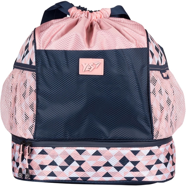 Сумка для спорту Yes DB-20 Caroline рожева (558776) - Pampik - 2