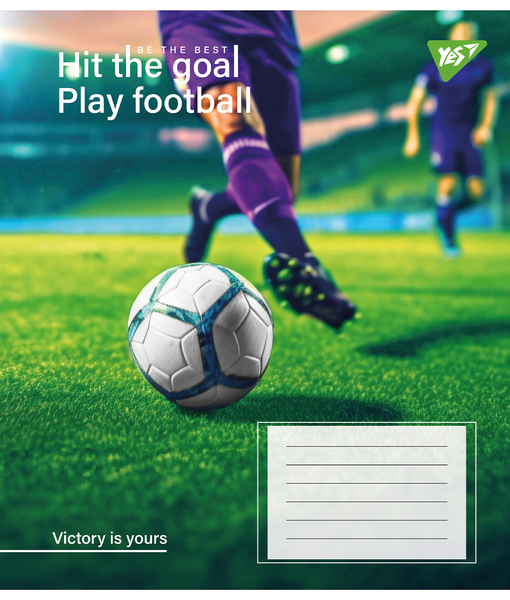 Набор тетрадей Yes Hit the goal А5, в клетку, 60 листов, 10 шт. (767400) - Pampik - 6
