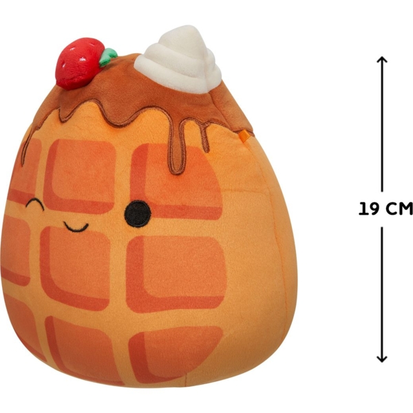 М'яка іграшка Squishmallows Вафелька Вівер, 19 см (SQCR05376) - Pampik - 3