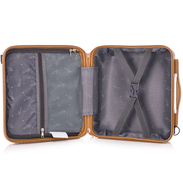 Бьюті-кейс Semi Line 16L Gold (T5663-2) - Pampik - 2