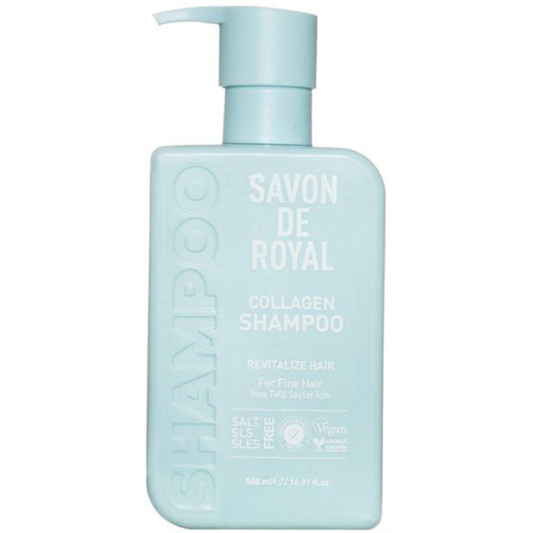 Шампунь Savon De Royal Collagen Revitalize Hair для відновлення об'єму, 500 мл - Pampik