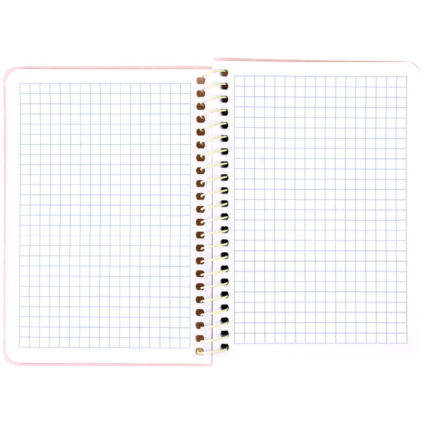 Блокнот на спіралі Axent клітинка, 80 аркушів, помаранчевий (8463-3-A) - Pampik - 3