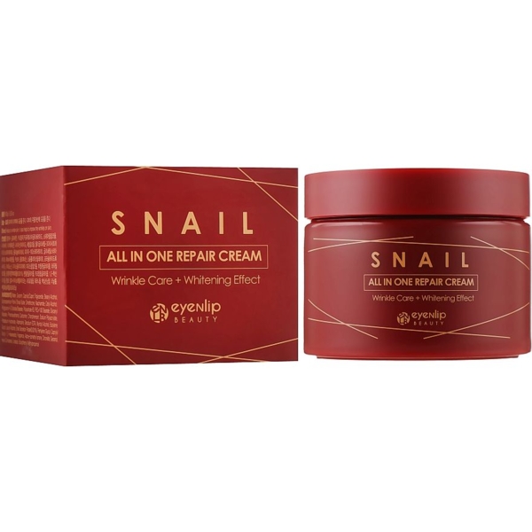 Крем для лица Eyenlip Snail All In One с муцином улитка 100 мл - Pampik