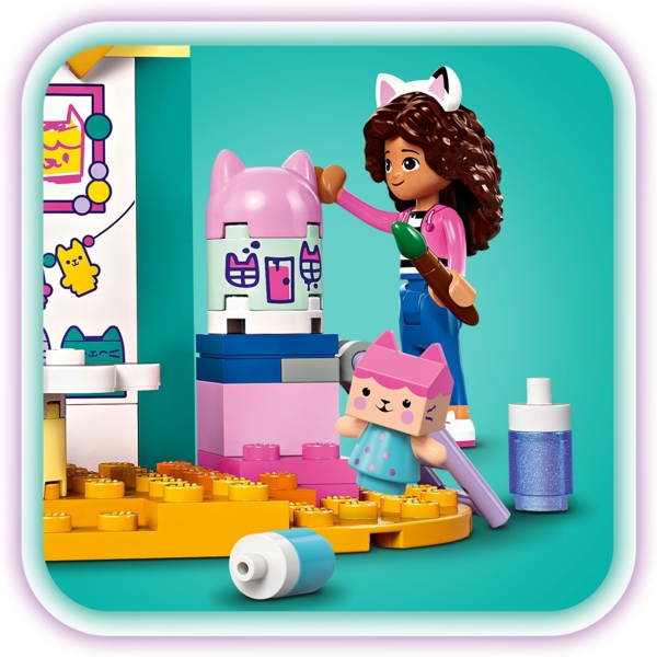 Конструктор LEGO Gabby’s Dollhouse Майструємо з Доцею-Бокс, 60 деталей (10795) - Pampik - 7