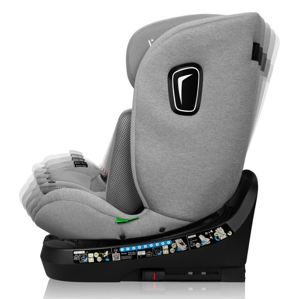 Автокрісло Lionelo Brave I-Size Grey Stone - Pampik - 8