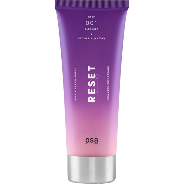 Очищуючий засіб для обличчя PSA Reset Acai and Manuka Honey Nourishing Cleanser 100 мл - Pampik
