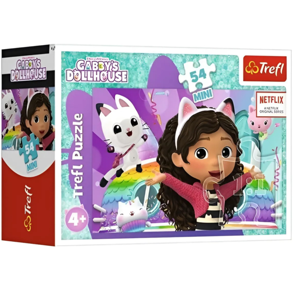 Пазли Trefl Пригоди Габі Міні, 54 елемента (19774) - Pampik