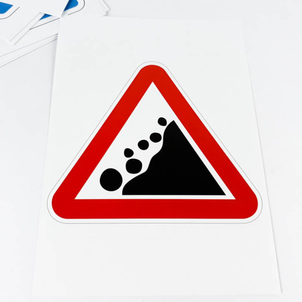 Карточки большие Зірка Дорожные знаки 32 шт. А5 20х15 см - Pampik - 4