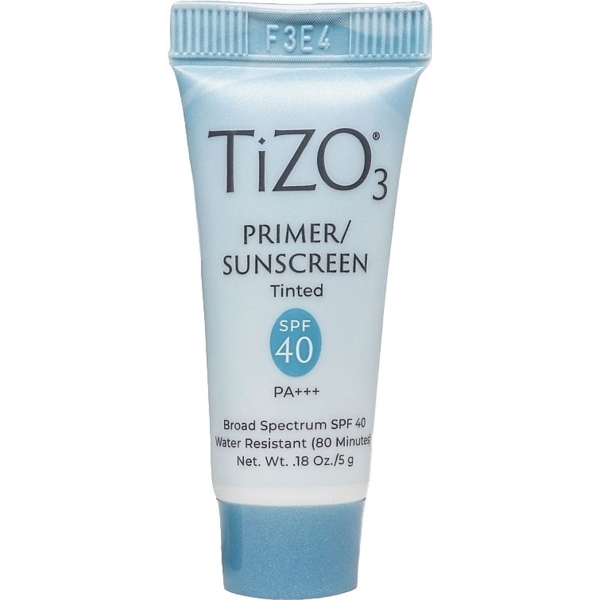 Крем-праймер солнцезащитный с оттенком TiZO 3 Facial Primer/Sunscreen Tinted SPF 40, 5 г - Pampik
