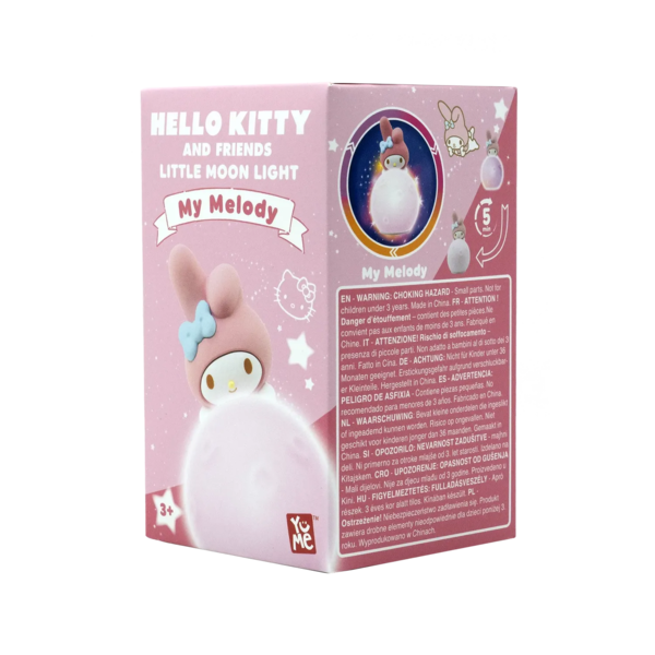 Колекційна фігурка Hello Kitty Май Мелоді на Місяці зі світлом (11525) - Pampik - 4