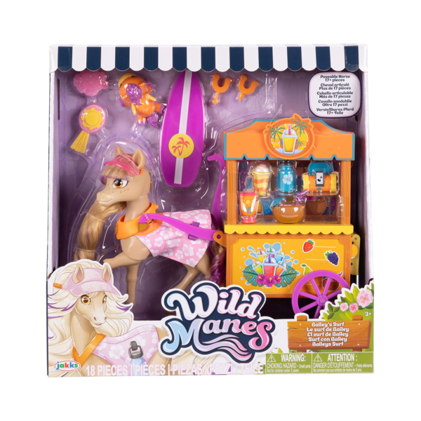Игровой набор Wild Manes Пляжный отдых лошадки Бейли (723304) - Pampik - 6