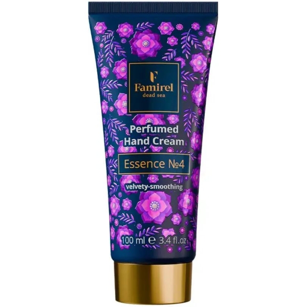Парфюмированный крем для рук Famirel Velvety-smoothing Essence №4, 100 мл - Pampik