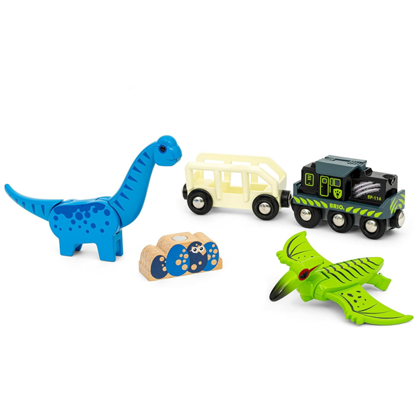 Поезд Brio с динозаврами на батарейках (36096) - Pampik - 2