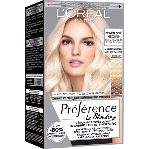 Фарба для волосся L'Oreal Paris Preference 9L Ультра-платиновий - Pampik