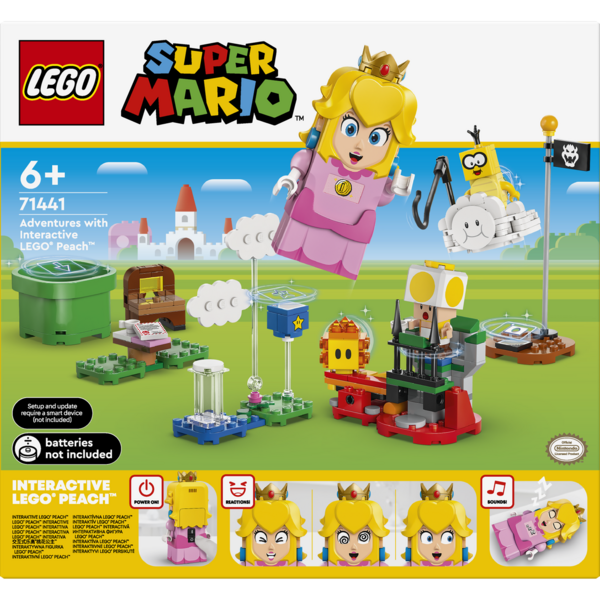 Конструктор LEGO Super Mario Пригоди з інтерактивною LEGO Піч, 208 деталей (71441) - Pampik