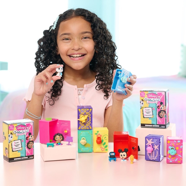 Игровой набор Disney Doorables Academy Шкафчик с сюрпризом (44722K) - Pampik - 5