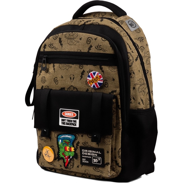 Рюкзак школьный Yes TS-48 Danger (559623) - Pampik