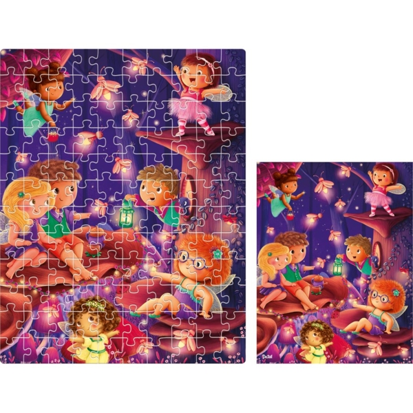 Пазли De.tail Лісове містечко, 120 елементів (DT100-22) - Pampik - 3