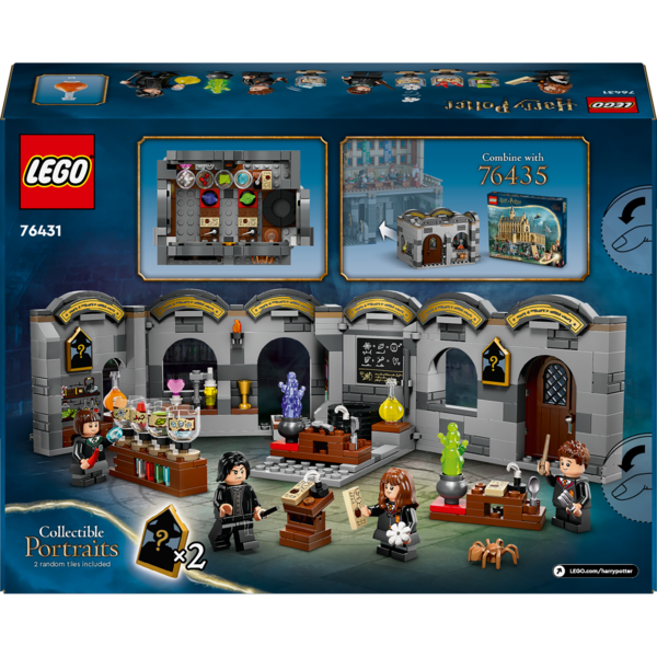 Конструктор LEGO Harry Potter Замок Хогвартс: Урок зілля, 397 деталей (76431) - Pampik - 2