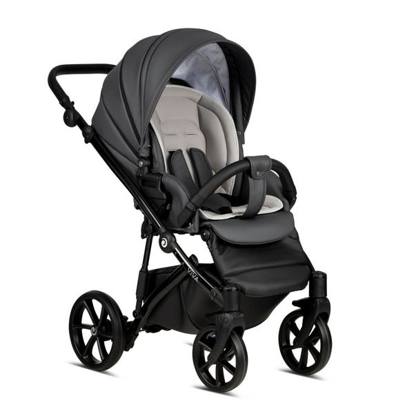 Коляска універсальна Tutis Viva 4 2 в 1 Leather Shadow grey - Pampik - 5