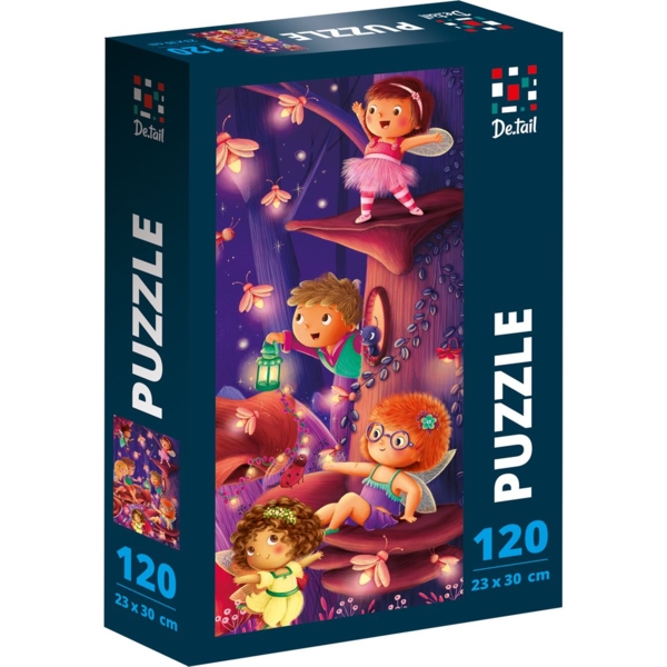 Пазли De.tail Лісове містечко, 120 елементів (DT100-22) - Pampik