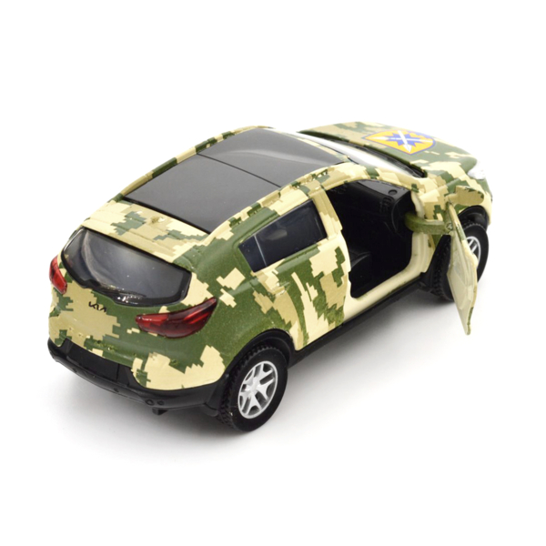 Автомодель TechnoDrive Шевроны Героев Kia Sportage R 56 ОМПБр (250362M) - Pampik - 3