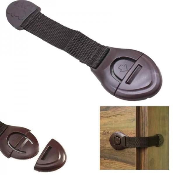 Замок універсальний 3М тканинний коричневий - Pampik - 2