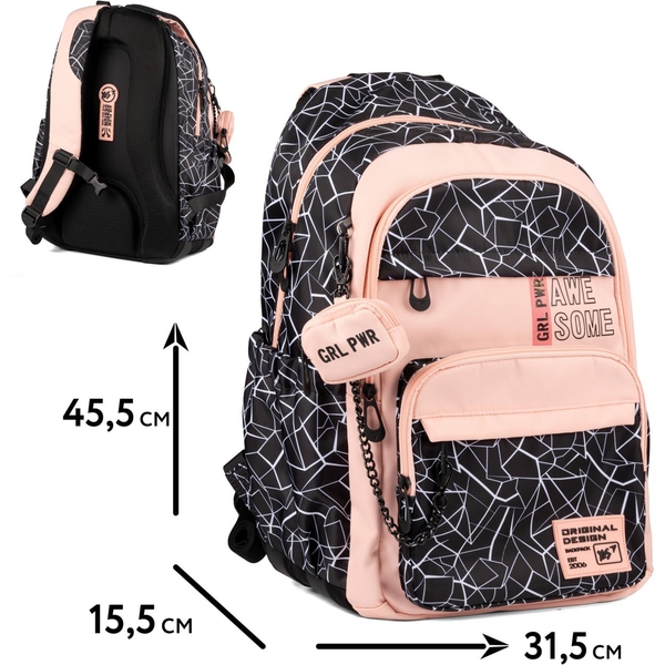 Школьный рюкзак Yes TS-47 Awesome (559615) - Pampik - 19