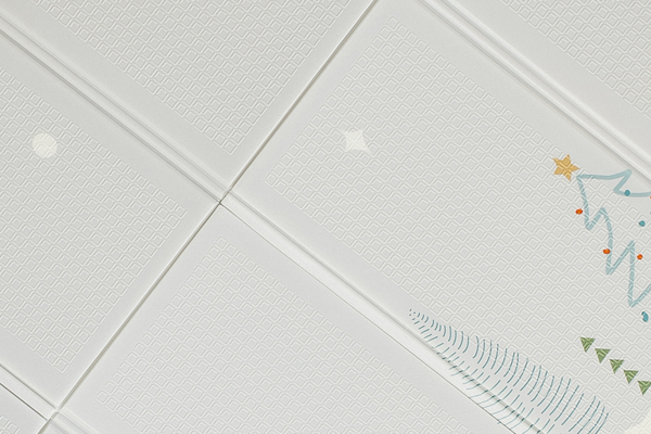 Детский двусторонний складной коврик Poppet Зимняя ночь и Птица мира, 200х150x1 см (PP024-150H) - Pampik - 6