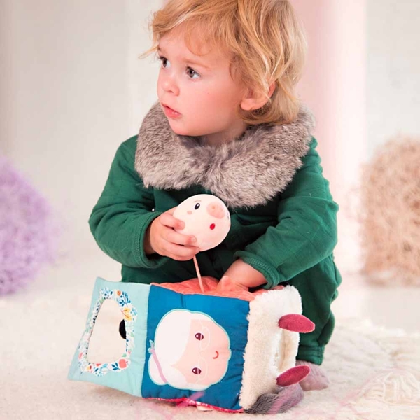 Розвиваючий куб Lilliputiens Вовк Луї (83464) - Pampik - 9