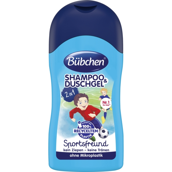 Шампунь для волосся та тіла Bubchen Юний спортсмен 50 мл - Pampik