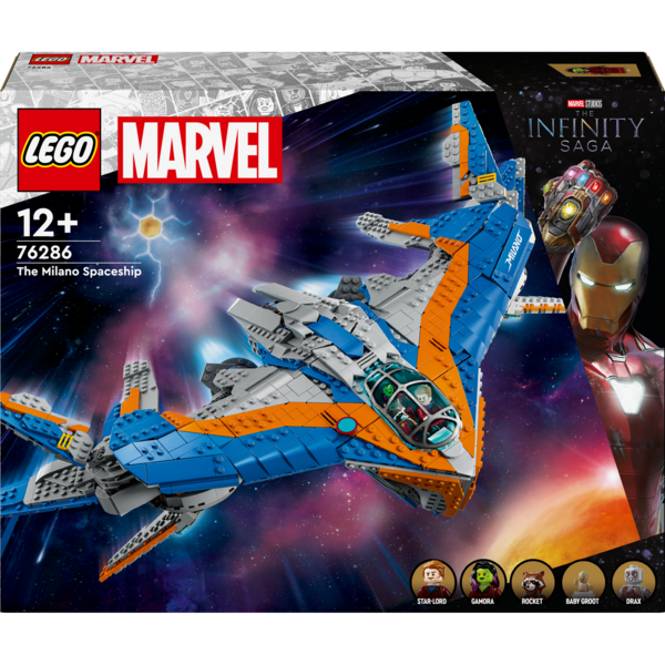 Конструктор LEGO Super Heroes Marvel Вартові Галактики: Мілано, 2090 деталей (76286) - Pampik