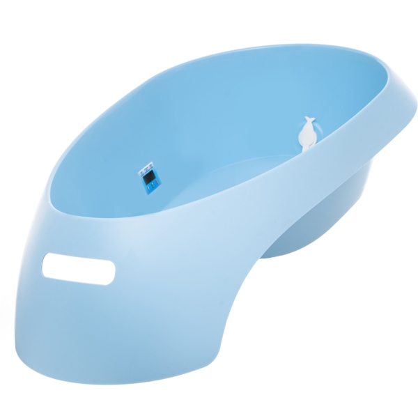 Ванночка Tega Baby Teggi зі зливом та термометром, блакитний (TI-004-108) - Pampik